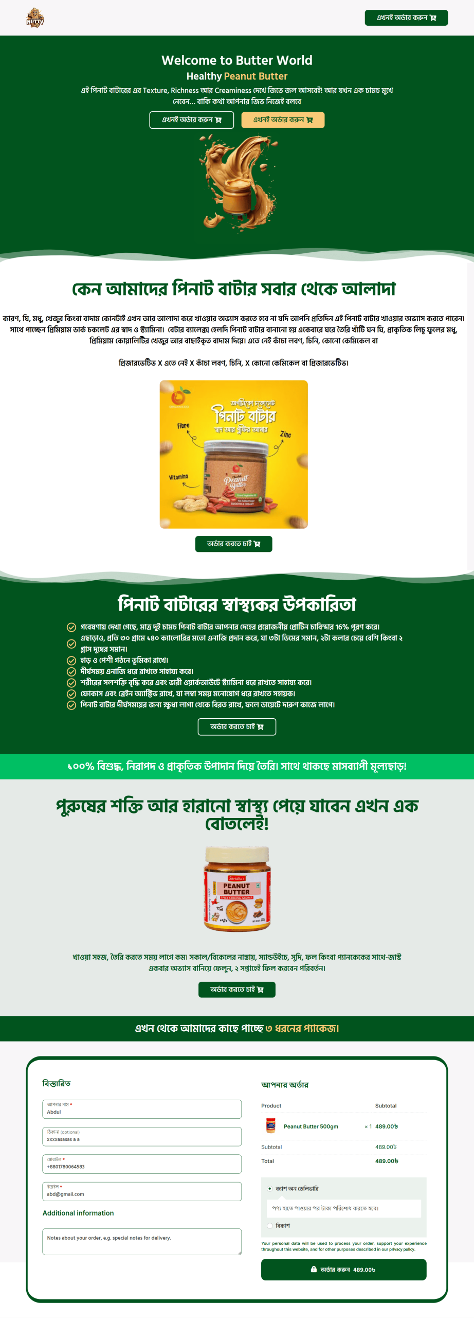 WordPres High Converting Landing Page Website Design